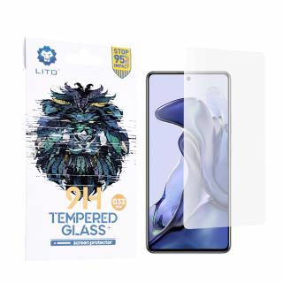 Folie sticla Xiaomi 11T   11T Pro, Lito Tempered Glass, Transparenta