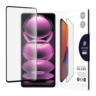 Folie sticla Xiaomi Redmi Note 12 Pro   12 Pro+, Dux Ducis Tempered Glass, Negru