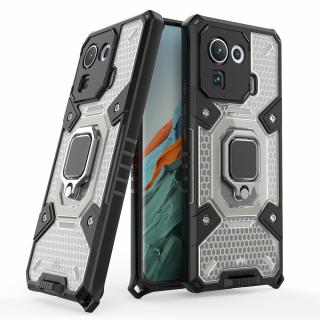 Husa antisoc Xiaomi Mi 11 Pro, Honeycomb Armor, Negru