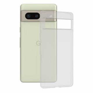 Husa Clear Silicone pentru Google Pixel 7, Transparent