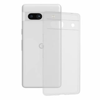 Husa Clear Silicone pentru Google Pixel 7a, Transparent