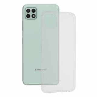 Husa Clear Silicone pentru Samsung Galaxy A22 5G, Transparent