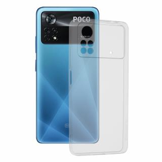 Husa Clear Silicone pentru Xiaomi Poco X4 Pro 5G, Transparent