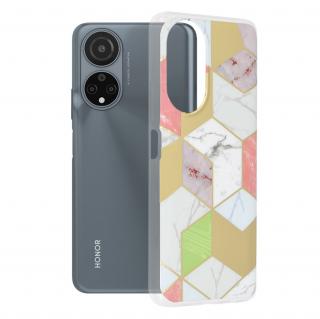 Husa Honor X7, Techsuit Marble Series, Purple Hex