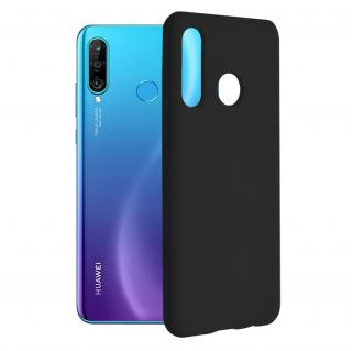 Husa Huawei P30 Lite, Soft Edge Silicone, Negru