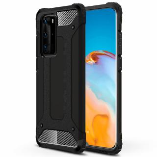 Husa Hybrid Armor pentru Huawei P40 Pro, Negru