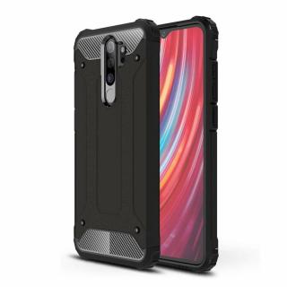 Husa Hybrid Armor pentru Xiaomi Redmi Note 8 Pro, Negru