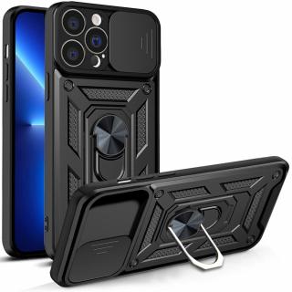 Husa iPhone 13 Pro cu protectie camera Techsuit CamShield Series, Negru