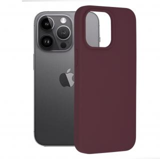 Husa iPhone 14 Pro Max, Soft Edge Silicone, Plum Violet