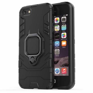 Husa iPhone 6   6S, Techsuit Shield Ring, Negru