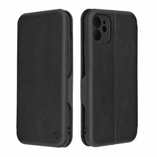 Husa magnetica tip carte iPhone 11, Safe Wallet Plus, Negru