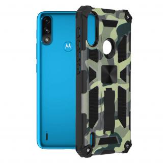 Husa Motorola Moto E7 Power   E7i Power, Techsuit Blazor, Camo Lime