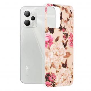 Husa Realme C35, Techsuit Marble Series, Mary Berry Nude