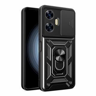 Husa Realme C55 cu protectie camera Techsuit CamShield Series, Negru