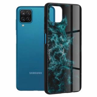 Husa Samsung Galaxy A12, Glaze Series, Blue Nebula