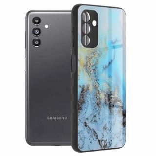 Husa Samsung Galaxy A13 5G, Glaze Series, Blue Ocean