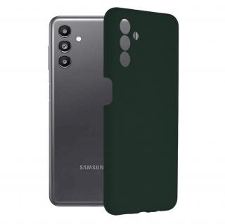 Husa Samsung Galaxy A13 5G, Soft Edge Silicone, Dark Green