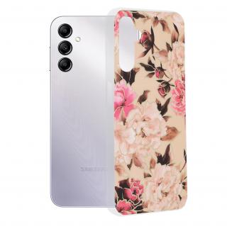 Husa Samsung Galaxy A14 4G   A14 5G, Techsuit Marble Series, Mary Berry Nude