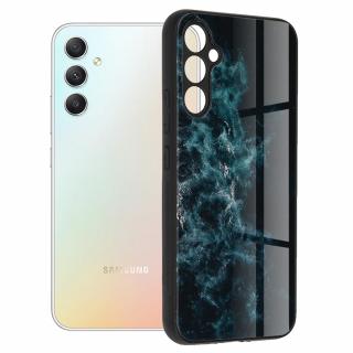 Husa Samsung Galaxy A34 5G, Glaze Series, Blue Nebula