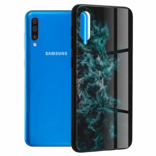 Husa Samsung Galaxy A50,  Glaze Series, Blue Nebula