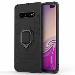 Husa Samsung Galaxy S10+, Techsuit Shield Ring, Negru