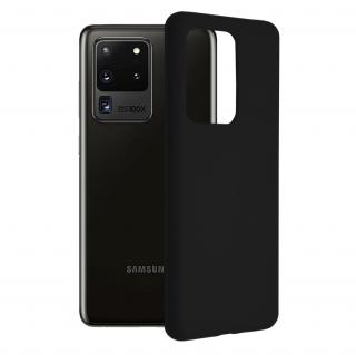 Husa Samsung Galaxy S20 Ultra, Soft Edge Silicone, Negru