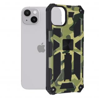 Husa Techsuit Blazor pentru iPhone 14 Plus, Camo Lime