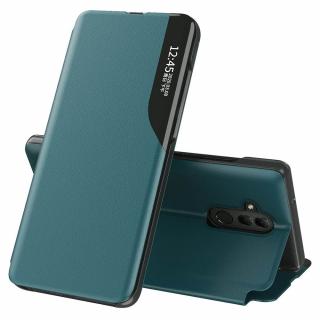 Husa tip carte Huawei Mate 20 Lite, eFold Book View, Dark Green