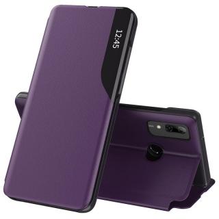 Husa tip carte Huawei P Smart (2019), eFold Book View, Purple