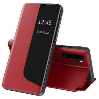 Husa tip carte Huawei P30 Pro, eFold Book View, Red