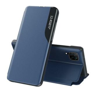 Husa tip carte Huawei P40 Lite, eFold Book View, Dark Blue