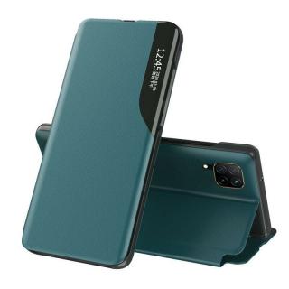 Husa tip carte Huawei P40 Lite, eFold Book View, Dark Green