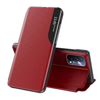 Husa tip carte OPPO A74 5G   A54 5G, eFold Book View, Red