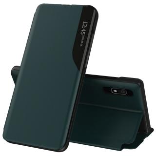 Husa tip carte Samsung Galaxy A10, eFold Book View, Dark Green