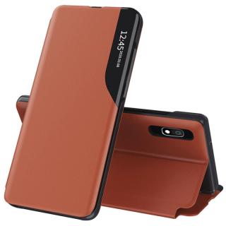 Husa tip carte Samsung Galaxy A10, eFold Book View, Orange