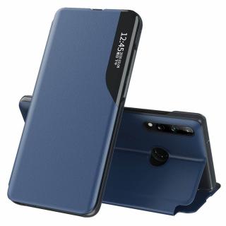 Husa tip carte Samsung Galaxy A20s, eFold Book View, Dark Blue