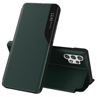 Husa tip carte Samsung Galaxy A32 4G, eFold Book View, Dark Green