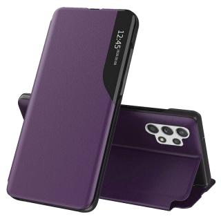 Husa tip carte Samsung Galaxy A32 4G, eFold Book View, Purple