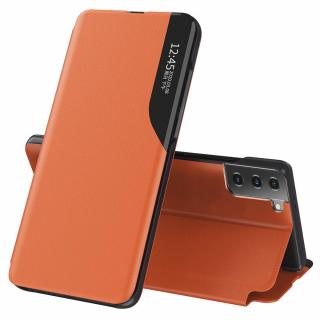 Husa tip carte Samsung Galaxy S21, eFold Book View, Orange