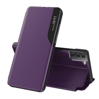 Husa tip carte Samsung Galaxy S21 FE, eFold Book View, Purple