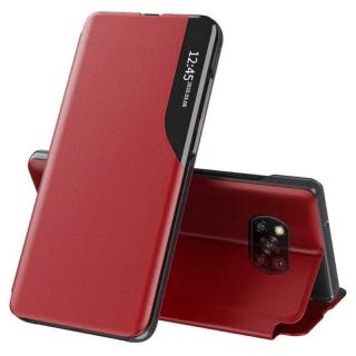 Husa tip carte Xiaomi Poco X3 NFC, eFold Book View, Red