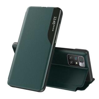 Husa tip carte Xiaomi Redmi 10, eFold Book View, Dark Green