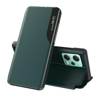 Husa tip carte Xiaomi Redmi Note 12 5G, eFold Book View, Dark Green