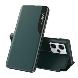 Husa tip carte Xiaomi Redmi Note 12 Pro, eFold Book View, Dark Green