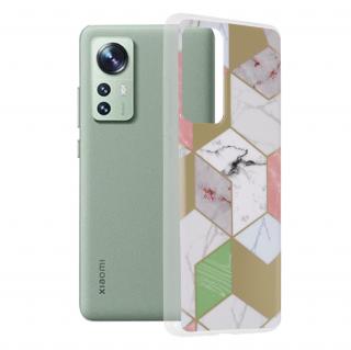 Husa Xiaomi 12, Techsuit Marble Series, Purple Hex