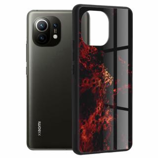 Husa Xiaomi Mi 11, Glaze Series, Red Nebula