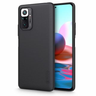 Husa Xiaomi Redmi Note 10 Pro, Nillkin Super Frosted Shield, Negru