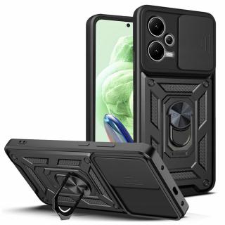 Husa Xiaomi Redmi Note 12 5G cu protectie camera Techsuit CamShield Series, Negru