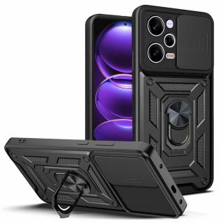 Husa Xiaomi Redmi Note 12 Pro cu protectie camera Techsuit CamShield Series, Negru