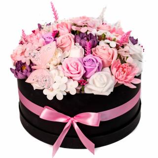 Aranjament Floral Luxury Pink, 30cm